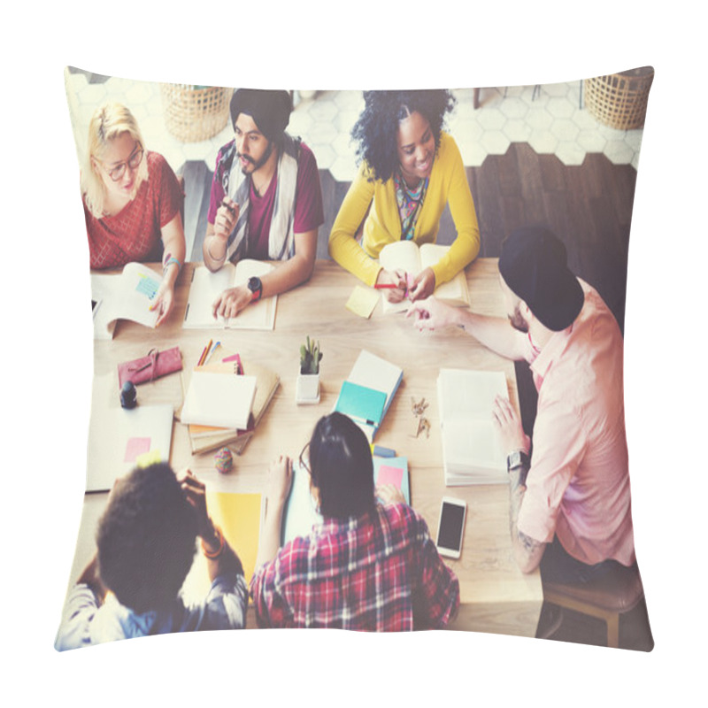 Personality  Architect People Group Working Concept Pillow Covers