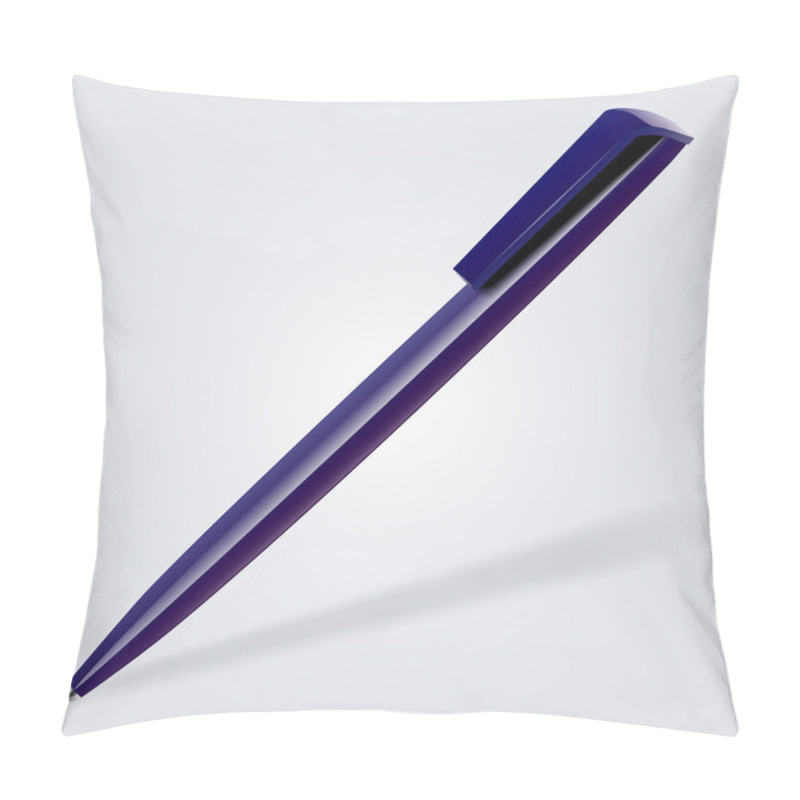 Personality  Vector Illustration Of A Pen. Pillow Covers