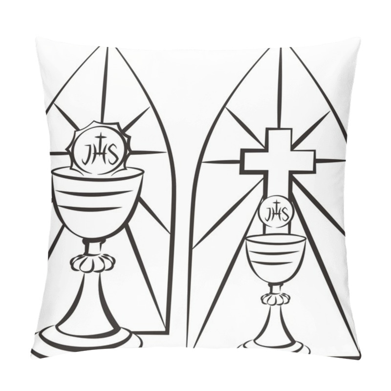 Personality  Holy Communion Chalice Pillow Covers