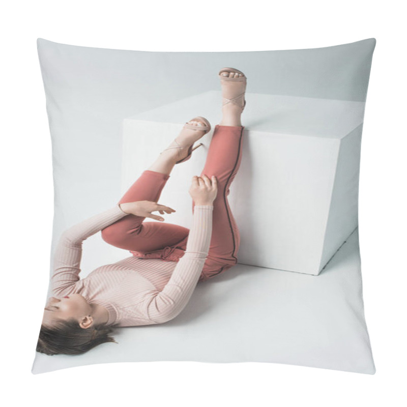 Personality  Beautiful Retro Styled Girl Pillow Covers