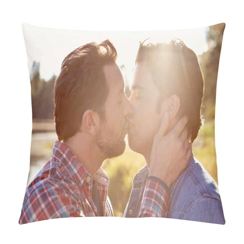 Personality  Romantic Male Gay Couple Pillow Covers