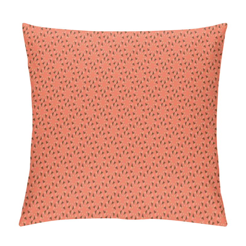 Personality  Seamless Abstract Background With Geometric Elements Pillow Covers