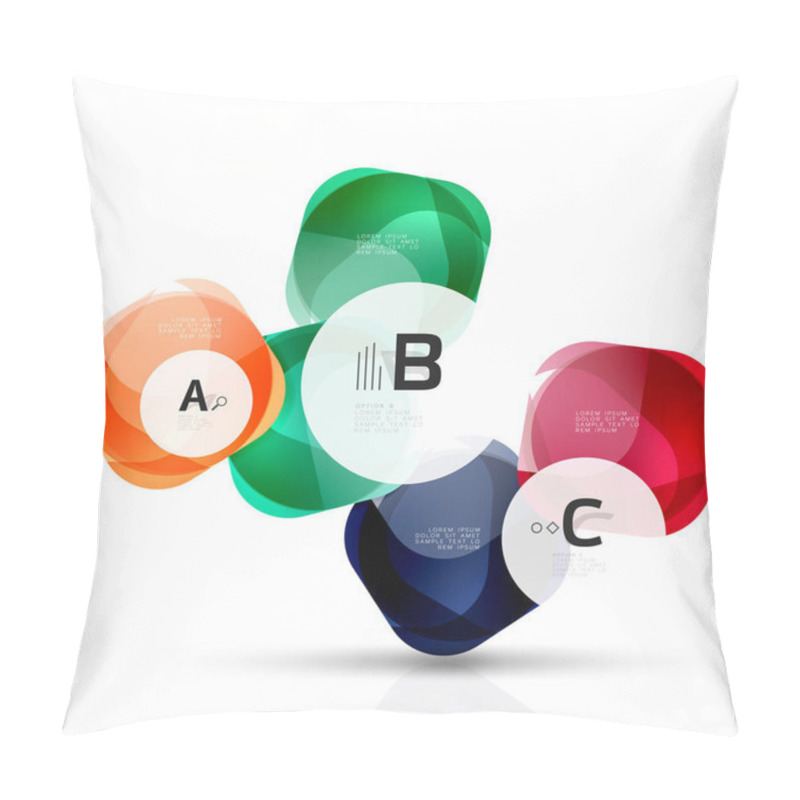 Personality  Shiny Abstract Elements Pillow Covers