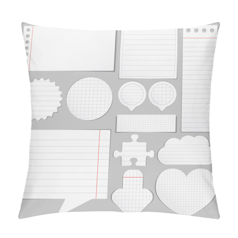 Personality  Paper Objects Pillow Covers