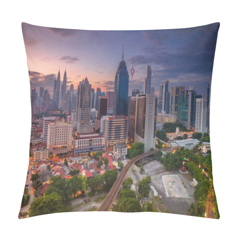 Personality  City Of Kuala Lumpur. Pillow Covers