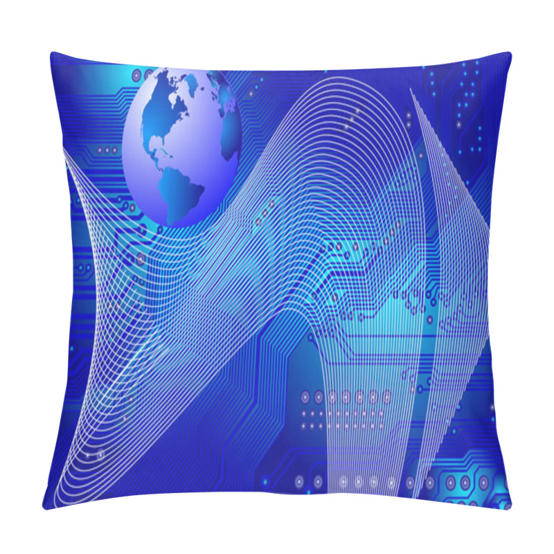 Personality  Global Communication - Vector Pillow Covers