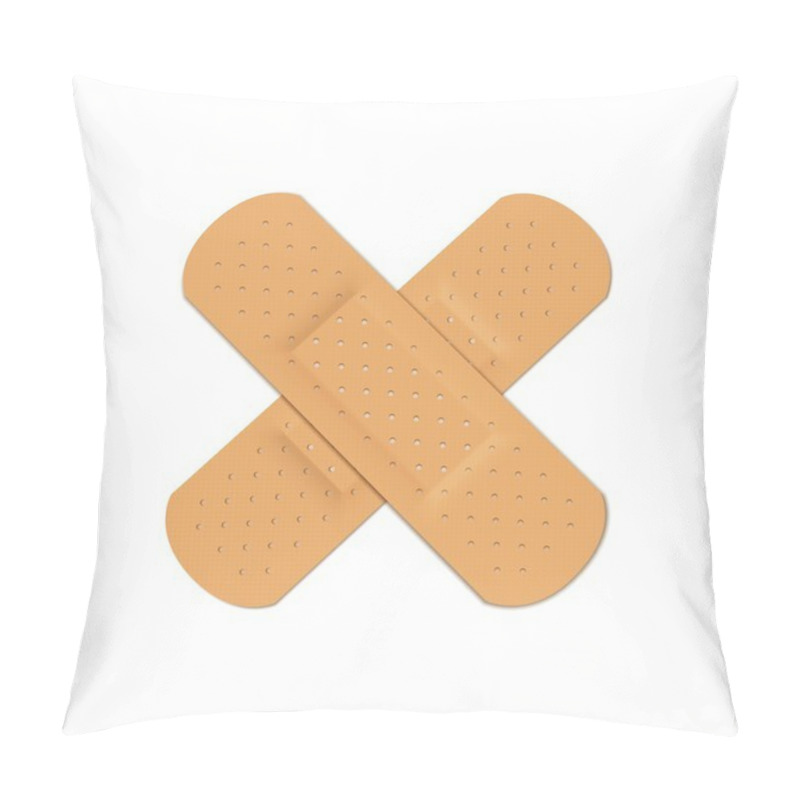 Personality  Vector Bandage Plaster Aid Band Medical Adhesive Pillow Covers