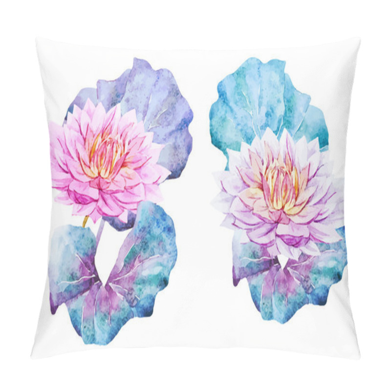 Personality  Lotus Flowers Pillow Covers