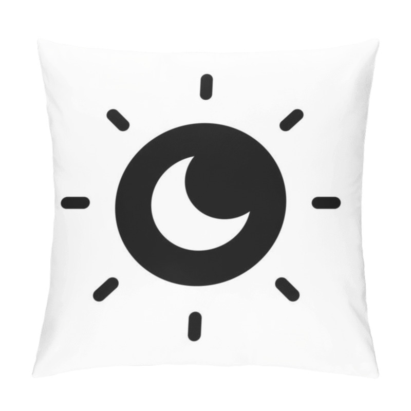 Personality  Brightness Vector Icon Design In Trendy Style Pillow Covers