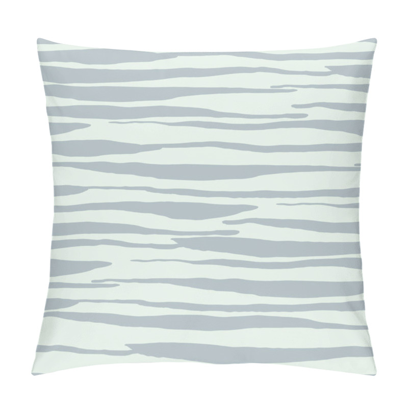 Personality  Seamless Pattern With Wavy Lines. Hand Drawn. Vector Illustration. Pillow Covers