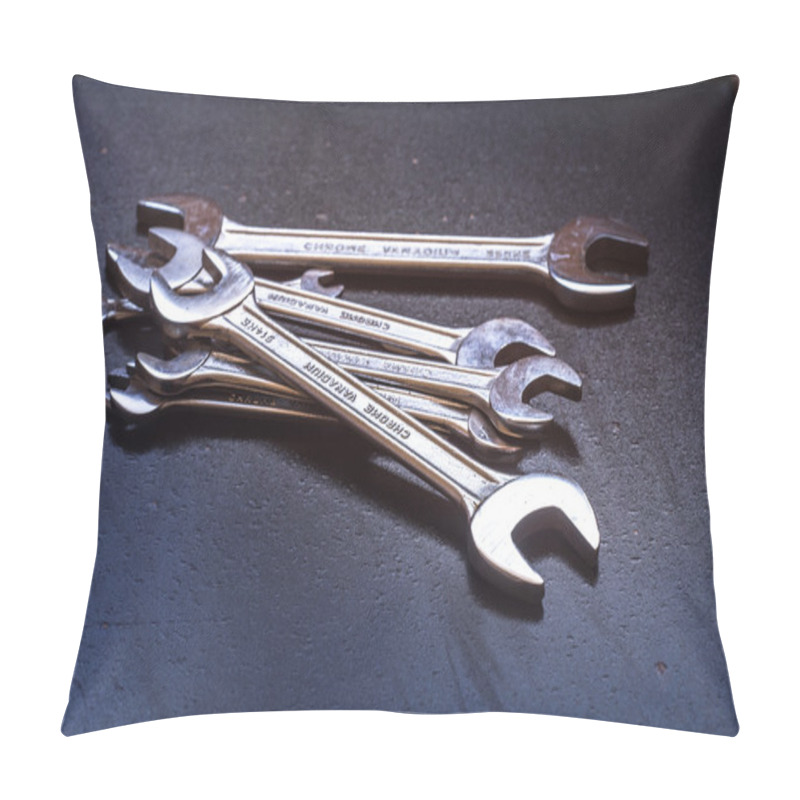 Personality  The Wrench Steel Tools For Repair Pillow Covers