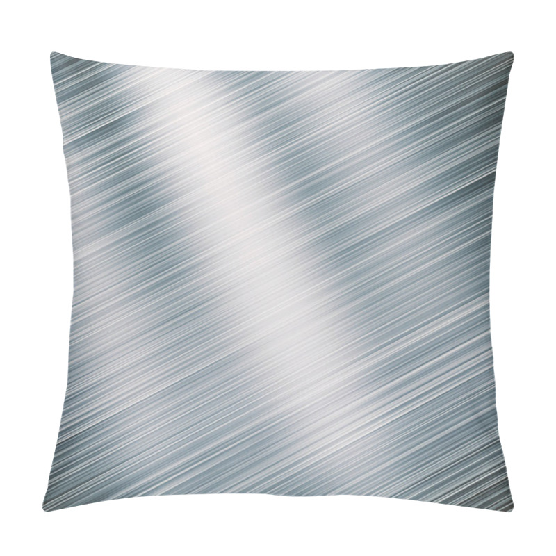 Personality  Metal Texture Background Or Steel Background Pillow Covers