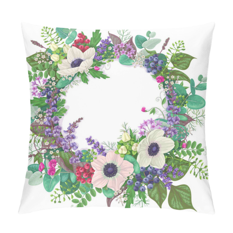 Personality  Romantic Floral Greeting Card Pillow Covers