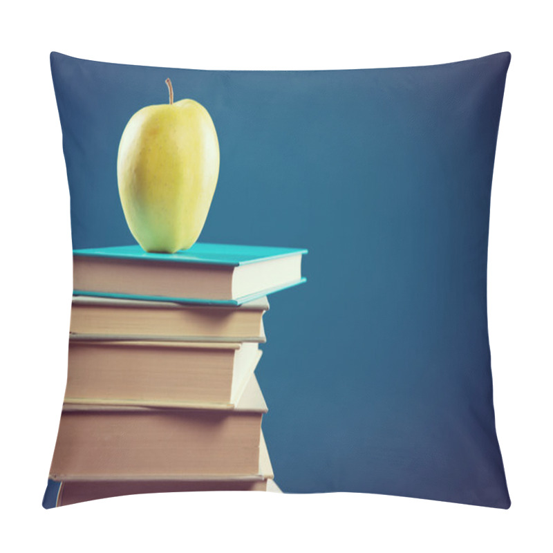 Personality  Books And Yellow Apple Pillow Covers