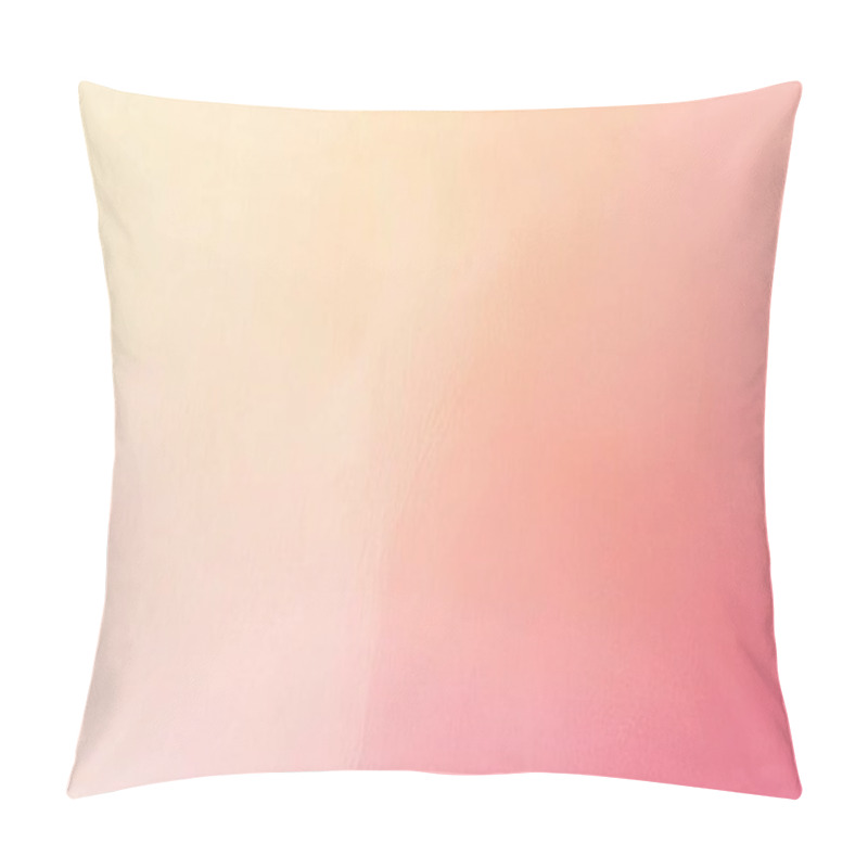 Personality  Soft Pink And Peach Gradient Minimalist Background Pillow Covers