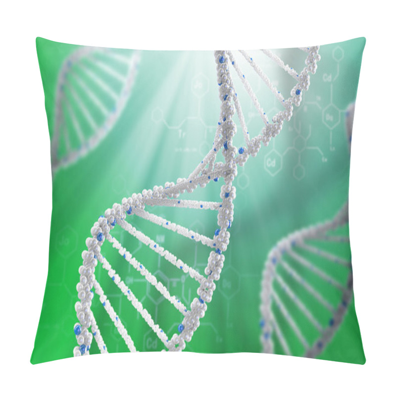 Personality  DNA Research Background Pillow Covers