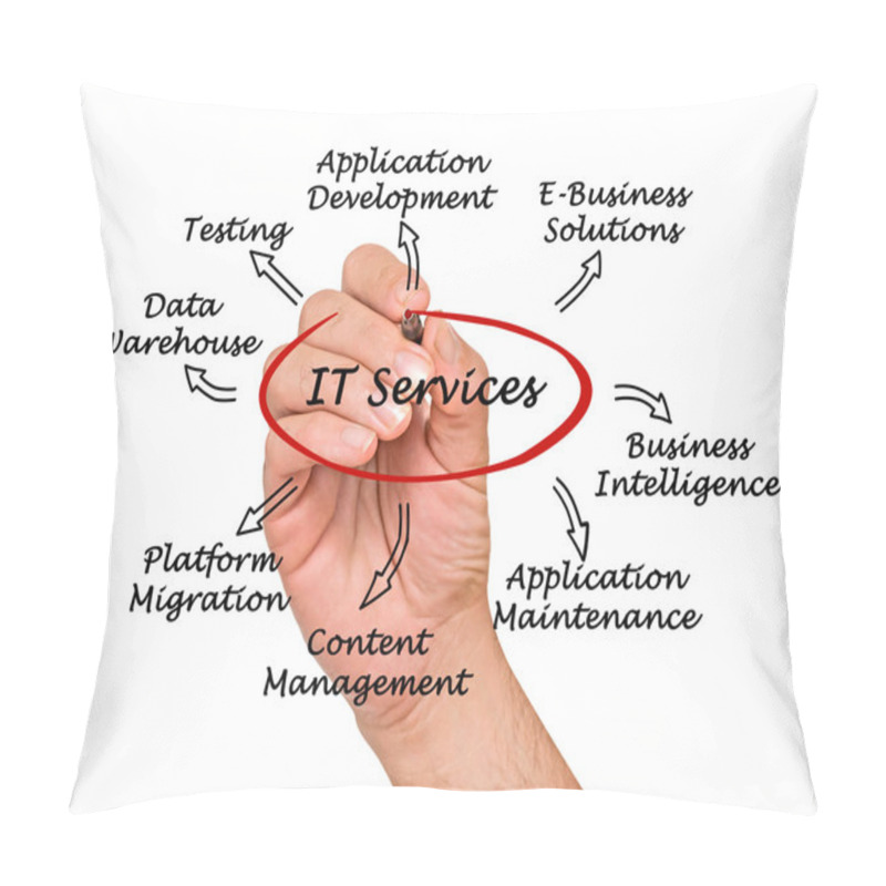 Personality  IT Services Pillow Covers