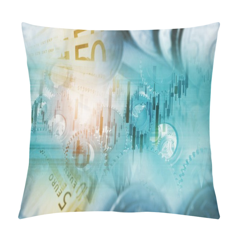 Personality  Global Currency Trading Pillow Covers