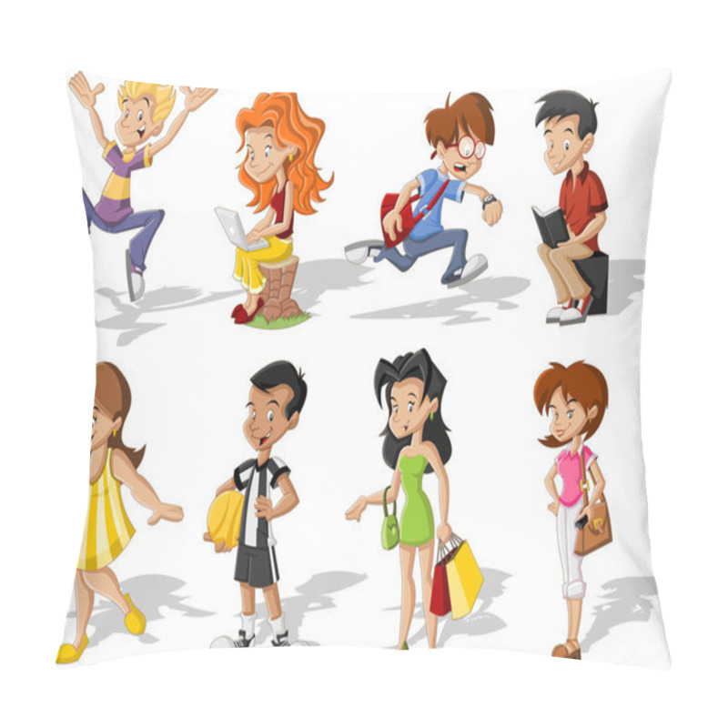 Personality  Teenagers. Pillow Covers