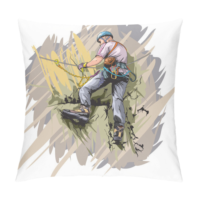 Personality  Via Ferrata Pillow Covers