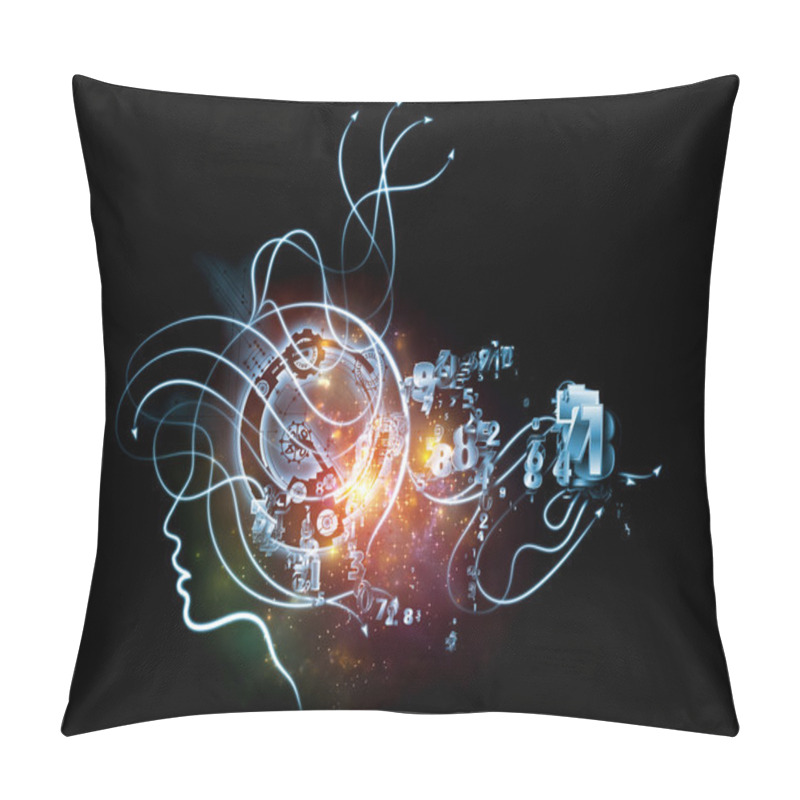 Personality  The Flame Of Mind Pillow Covers