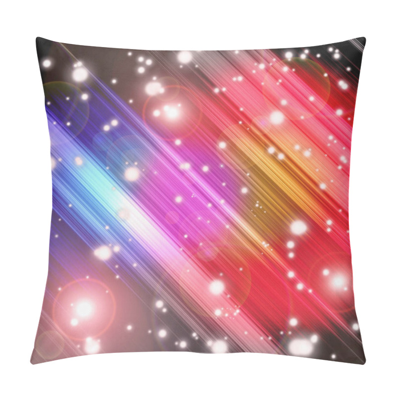 Personality  Abstract Background Of The Gradient With Visual Wave And Lighting Effects, Good For Your Project Design. Abstract Coloring Background Pillow Covers