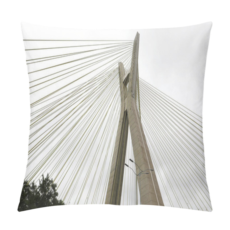 Personality  Sao Paulo City Landmark Estaiada Bridge, Brazil Pillow Covers