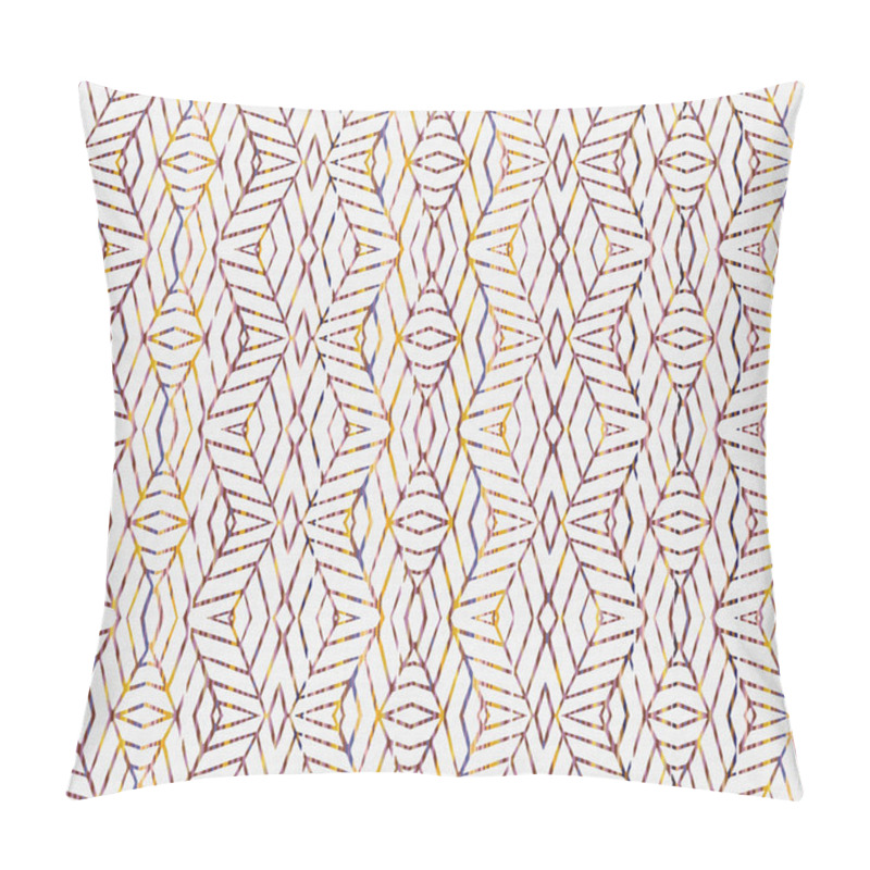 Personality  High-definition Geometry Texture Repeat Pattern On A Creative Texture Surface Pillow Covers