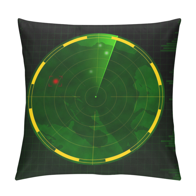 Personality  Radar Pillow Covers