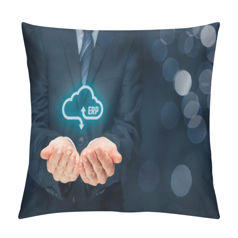 Personality  ERP Cloud Service Concept Pillow Covers