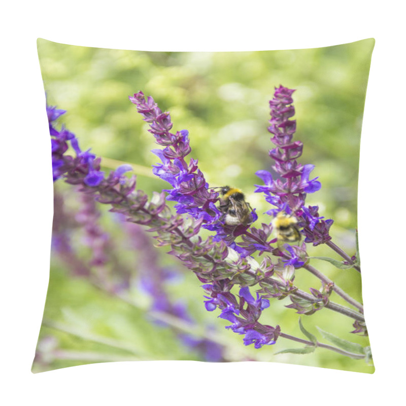 Personality  Woodland Sage Flowers Pillow Covers