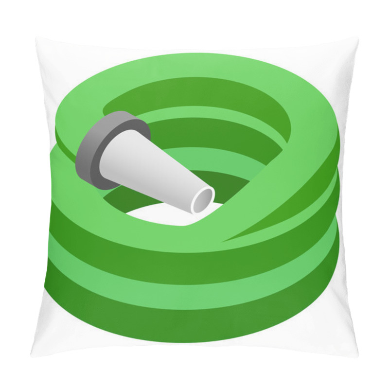 Personality  Hose Isometric 3d Icon Pillow Covers