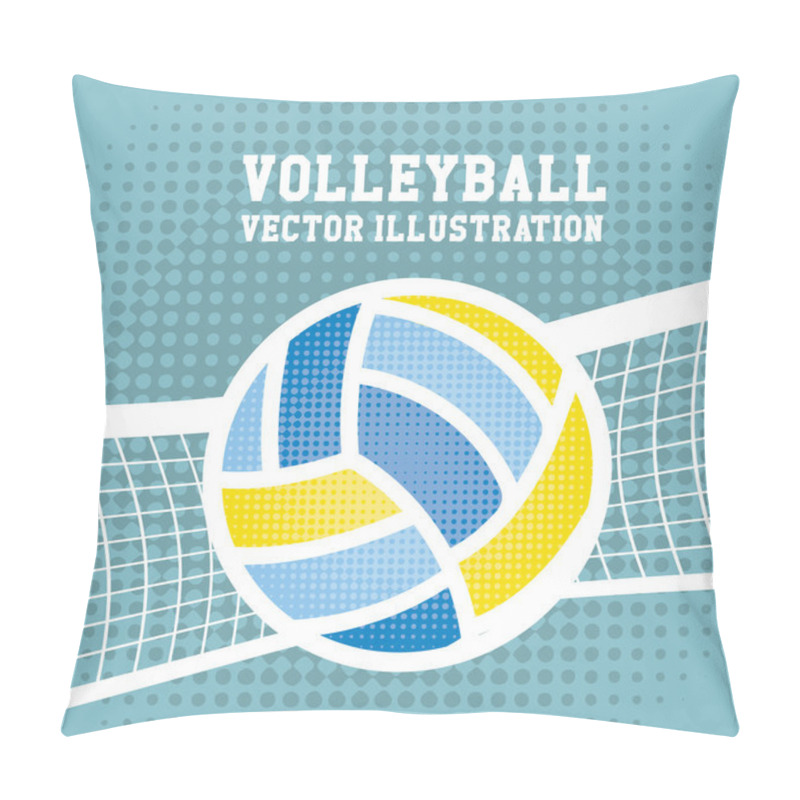 Personality  Volleyball Design Pillow Covers