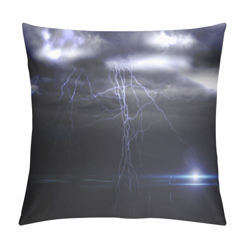 Personality  Stormy Dark Sky Pillow Covers