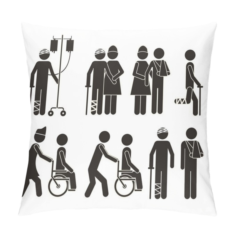 Personality  Life Icons Pillow Covers