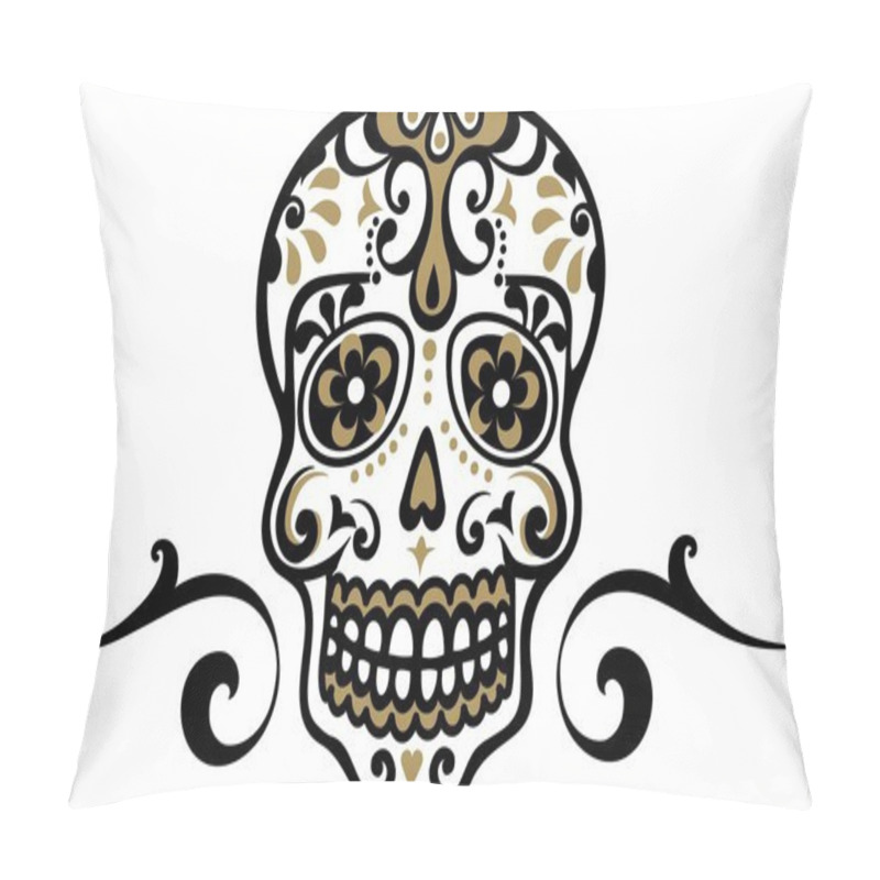 Personality  Mexican Skull Pillow Covers