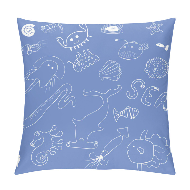 Personality  Sea Life Pillow Covers