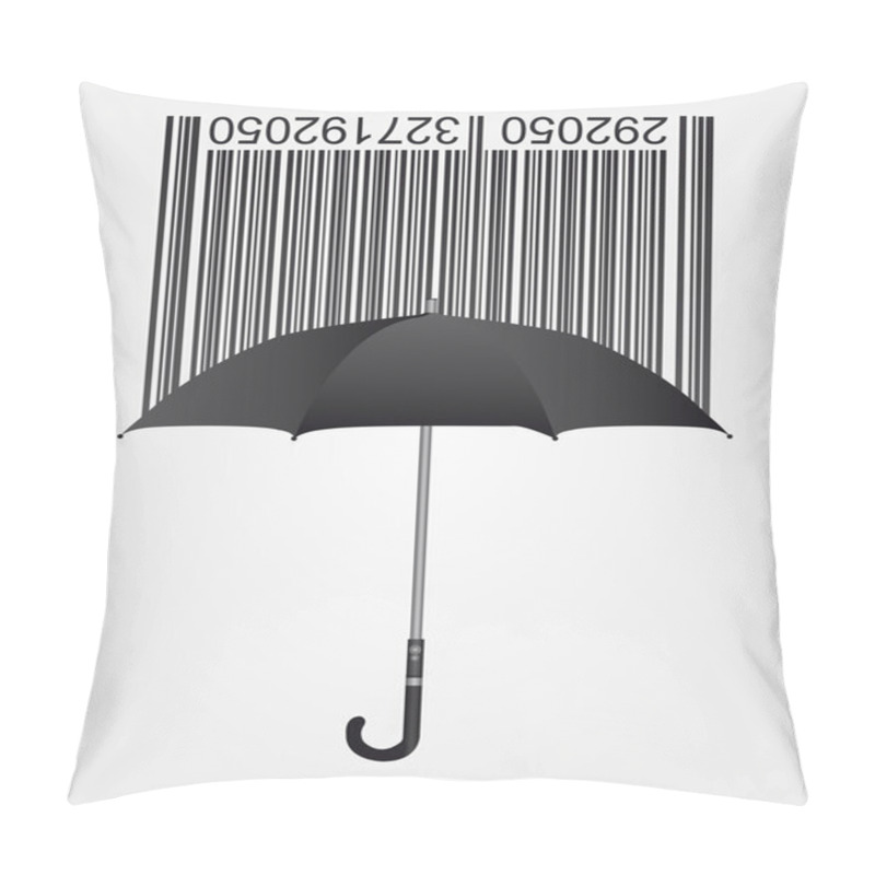 Personality  Bar Code And Umbrella Pillow Covers