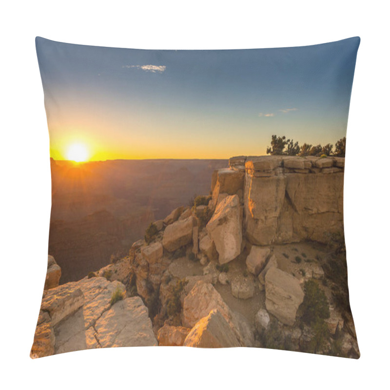 Personality  The Grand Canyon , Is A Steep-sided Canyon Carved By The Colorado River In The State Of Arizona In The United States. Pillow Covers