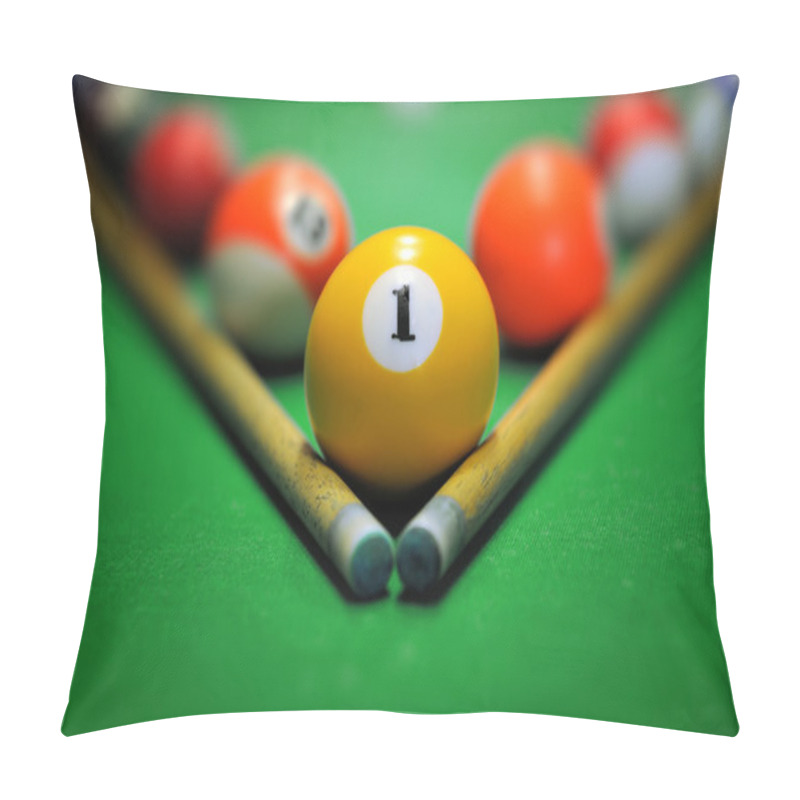 Personality  Billiards Pillow Covers