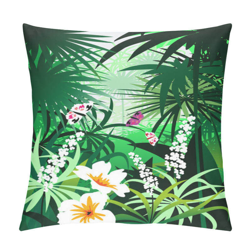 Personality  Flowers And Butterflies Pillow Covers