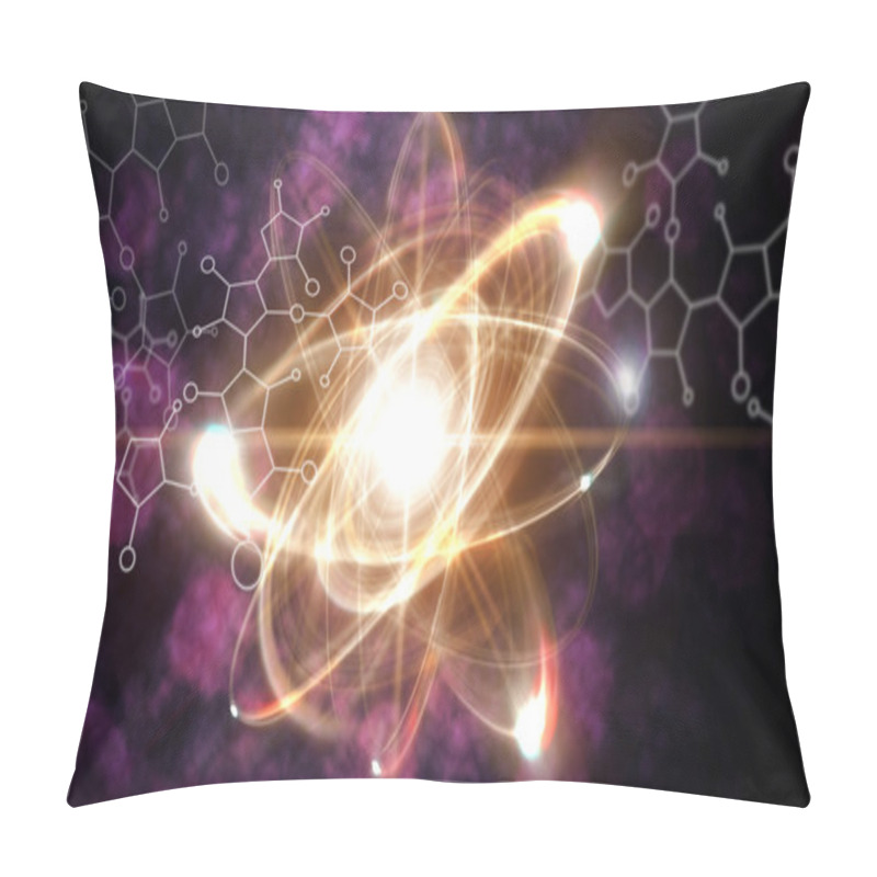 Personality  Atom Particle Pillow Covers