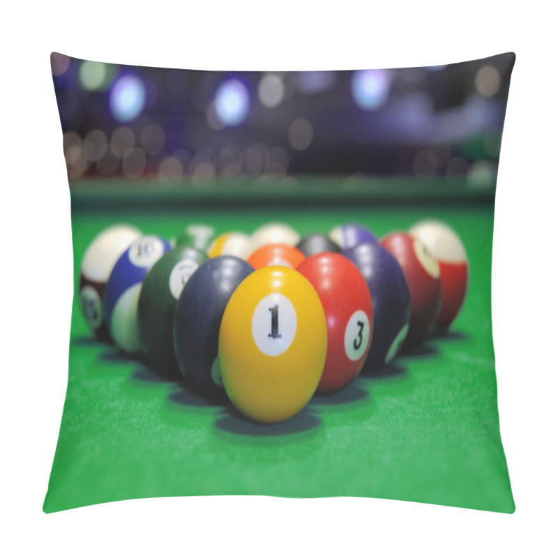 Personality  Billiards Pillow Covers