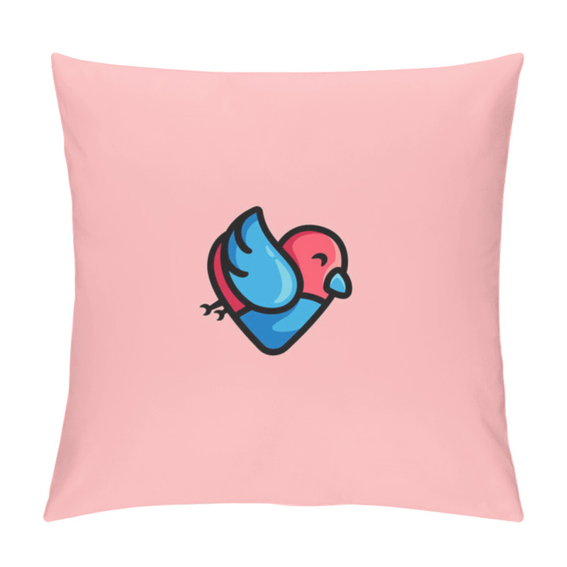 Personality  Creative Design For Bird Love Pillow Covers