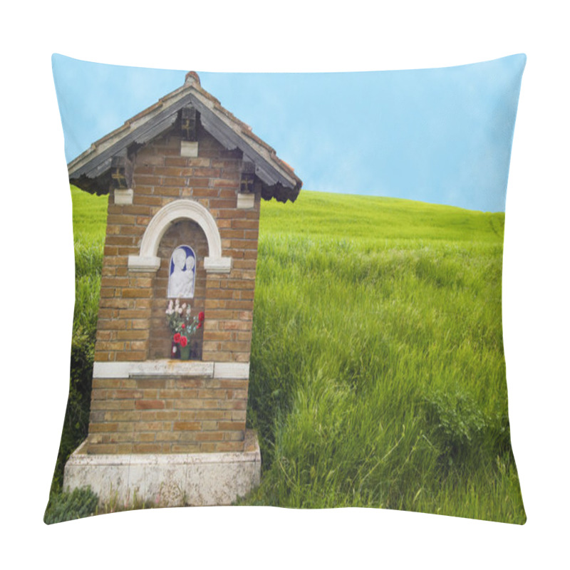 Personality  Roadside Shrine, Italy Pillow Covers