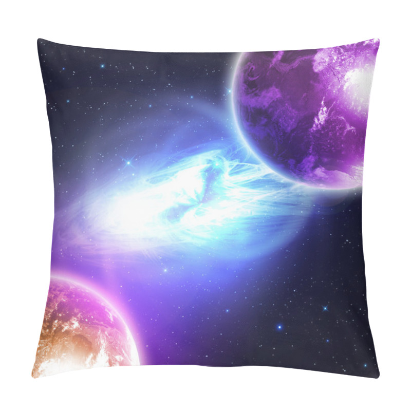 Personality  Planets In The Space Pillow Covers