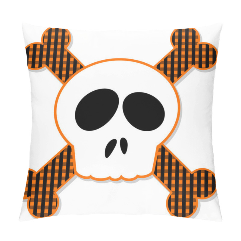 Personality  Skull And Crossbones Pillow Covers