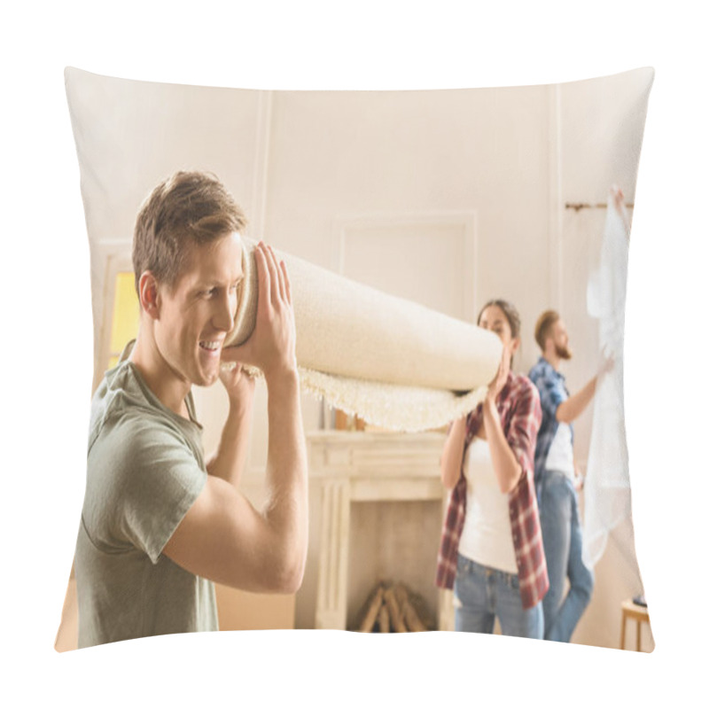 Personality  Friends Moving Into New House  Pillow Covers