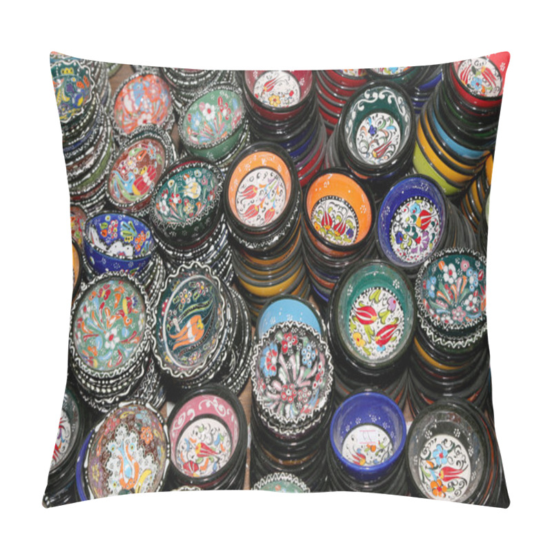 Personality  Traditional Local Souvenirs In Jordan, Middle East Pillow Covers