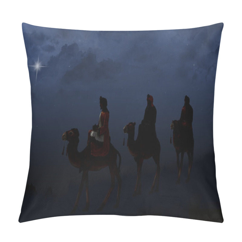 Personality  Three Wise Men Pillow Covers